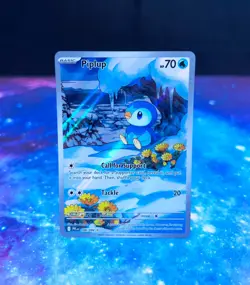 Pokemon TCG - Phantasmal Flames - Piplup 098-094 - Full Art - Near Mint - Image 1