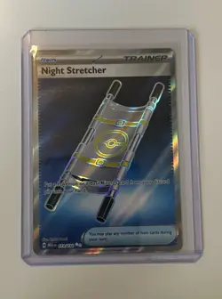 Pokemon TCG Mega Evolutions Night Stretcher 173/132 Full Art Ultra Rare NM - Image 1