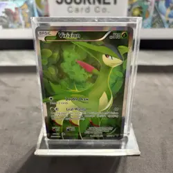 Pokemon Virizion Full Art Ultra Rare Holo LP Noble Victories 97/101 - Image 1
