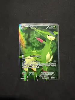 Pokemon Virizion Full Art Ultra Rare Holo LP Noble Victories 97/101 - Image 2