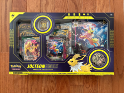 2022 Pokemon TCG Jolteon VMAX Premium Collection Box Factory Sealed - Image 1