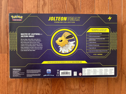 2022 Pokemon TCG Jolteon VMAX Premium Collection Box Factory Sealed - Image 2