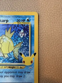 Pokemon TCG Shining Magikarp 66/64 Celebrations Classic Collection Holo Rare NM - Image 3