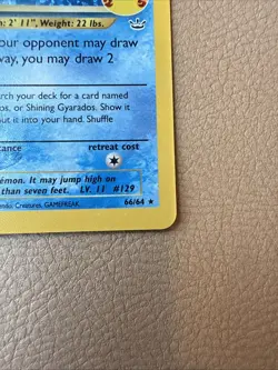Pokemon TCG Shining Magikarp 66/64 Celebrations Classic Collection Holo Rare NM - Image 4