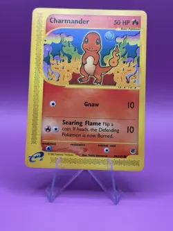 Pokemon Expedition Charmander 98/165 E-Reader WOTC Vintage Raw LP MP - Image 1