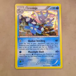 NM Near Mint Greninja 40/122 Pokemon TCG Breakpoint Cracked Ice Holo Rare 40/122 - Image 1