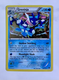 Greninja 2016 Pokemon XY Breakpoint Deck Exclusive Cracked Ice #40/122 * LP - Image 1