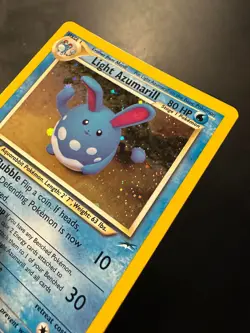 Light Azumarill Holo-Rare - 13/105 Neo Destiny - Pokemon TCG - LP / NM - Image 3