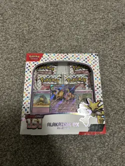 Pokemon TCG: Scarlet & Violet 151 Alakazam Ex Collection Box Factory Sealed New - Image 1