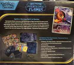 NEW Pokemon Mega Evolution Phantasmal Flames Elite Trainer Box- Sealed, Unopened - Image 2