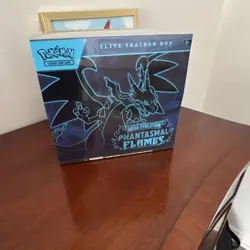 Pokemon TCG Elite Trainer Box Mega Evolution Phantasmal Flames SEALED UNOPENED - Image 1