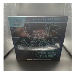 Pokemon TCG Elite Trainer Box Mega Evolution: Phantasmal Flames (RIPPED) - Image 1