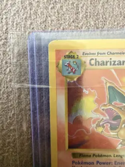 Pokemon 1999 Base Set Shadowless Charizard 4/102 Holo – Vintage WOTC Classic - Image 3