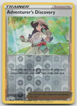 Adventurer's Discovery 224/264 Uncommon Fusion Strike Pokemon Reverse Holo NM - Image 1