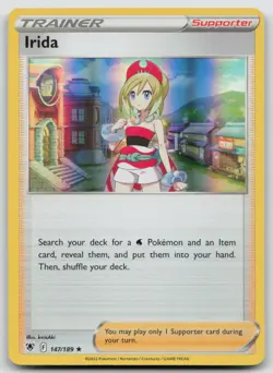 Irida 147/189 Holo Rare Astral Radiance Pokemon Holo NM - Image 1