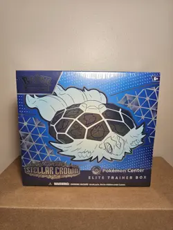 Pokemon TCG Stellar Crown Pokemon Center Elite Trainer Box ETB exclusive - Image 1