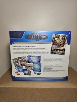 Pokemon TCG Stellar Crown Pokemon Center Elite Trainer Box ETB exclusive - Image 2