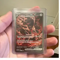 Pokemon TCG Bloodmoon Ursaluna EX Sv: Prismatic Evolutions 168/131 Holo SIR - Image 1