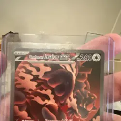 Pokemon TCG Bloodmoon Ursaluna EX Sv: Prismatic Evolutions 168/131 Holo SIR - Image 3