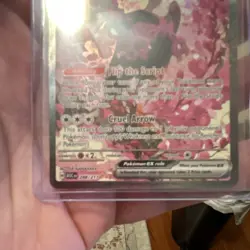 Pokemon TCG Fezandipiti ex SV: Shrouded Fable 288/217 Holo SIR 210 HP - Image 4