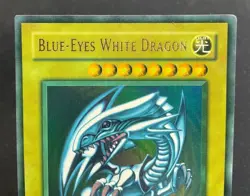 Blue-Eyes White Dragon Yu-Gi-Oh! SDK Unlimited Max Faded Misprint #001 - Image 3