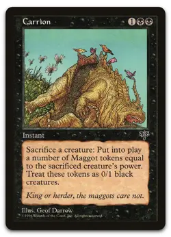 Carrion (LP) Mirage MIR Magic MTG - Image 1