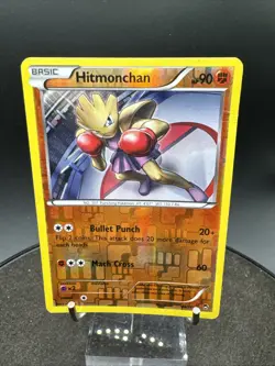 Hitmonchan 48/111 Reverse Holo Rare Pokemon Card TCG English - Image 3