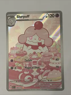 Slurpuff 236/217 Illustration Rare Ascended Heroes Pokemon TCG Cards - Image 1