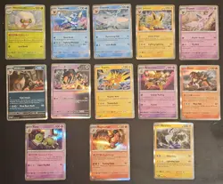 Pokemon Mix Holo Lot of 13 Modern Cards 2023 - 2025 NM SV - SWSH Umbreon Entei + - Image 1