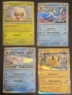 Pokemon Mix Holo Lot of 13 Modern Cards 2023 - 2025 NM SV - SWSH Umbreon Entei + - Image 2