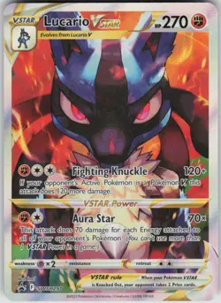 Pokemon Lucario VSTAR Promo SWSH: Sword & Shield Promo Cards SWSH291 NM - Image 1
