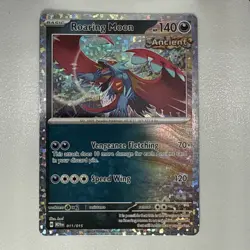 Roaring Moon 11/15 Holo McDonald’s Happy Meal 2025 Pokemon Card - Image 1