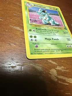 Pokemon Nidoqueen Jungle Rare 23/64 90 HP English TCG Card - Image 4