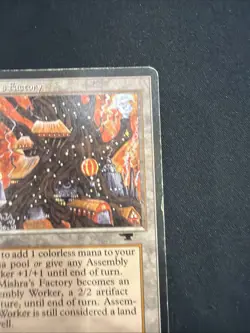 Mishra's Factory (Fall) Antiquities - vintage MTG card. Heavily Played - Image 3