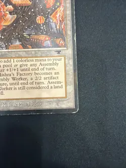 Mishra's Factory (Fall) Antiquities - vintage MTG card. Heavily Played - Image 4