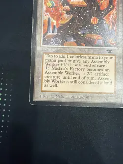 Mishra's Factory (Fall) Antiquities - vintage MTG card. Heavily Played - Image 5