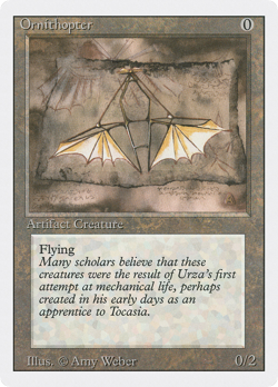 Ornithopter (MP) Revised Edition 3ED Magic MTG - Image 1
