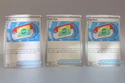 Pokemon Poke Pad 081/088 And 198/217-3 Card Lot-Near Mint - Image 1