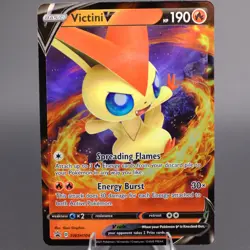 Victini V - SWSH104 Holo Promo SWSH: Sword & Shield Promo Cards NM - Image 1