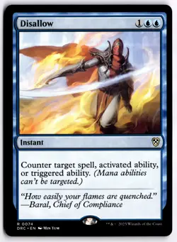 Disallow NM DRC Commander: Aetherdrift MTG - Image 1