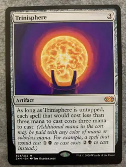 Wizards of the Coast Trinisphere Mythic Artifact Double Masters Regular - Image 1