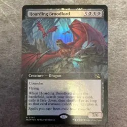 Wizards of the Coast Hoarding Broodlord Creature Black Rare March of the Machin… - Image 1