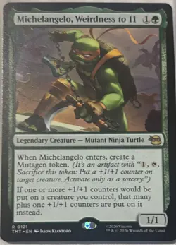 Michelangelo, Weirdness to 11 - Teenage Mutant Ninja Turtles (TMT) #121 - Image 1