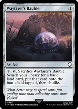 MTG Wayfarer's Bauble - Surge Foil, Fallout, Near Mint, English - Image 1