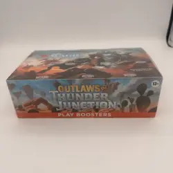 MTG Outlaws of Thunder Junction Play Booster Box 36 Packs Sealed Magic OTJ - Image 1