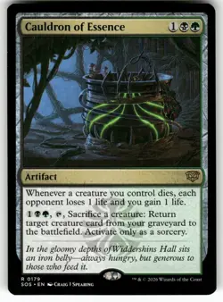 Cauldron of Essence 179 Rare Secrets of Strixhaven Magic: The Gathering NM - Image 1