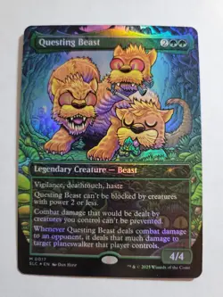 Magic the Gathering - Secret Lair Questing Beast (Foil) 0017 - Image 1