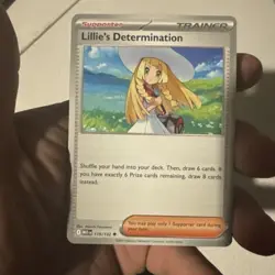 4x Lillie’s Determination Playset - 119/132 Mega Evolution - NM - Pokemon TCG - Image 2