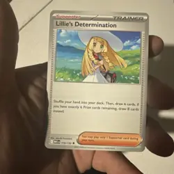 4x Lillie’s Determination Playset - 119/132 Mega Evolution - NM - Pokemon TCG - Image 3