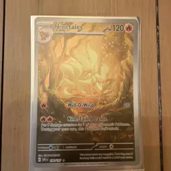 Ninetales 199/197 Illustration Rare Obsidian Flames Pokemon TCG - Image 1